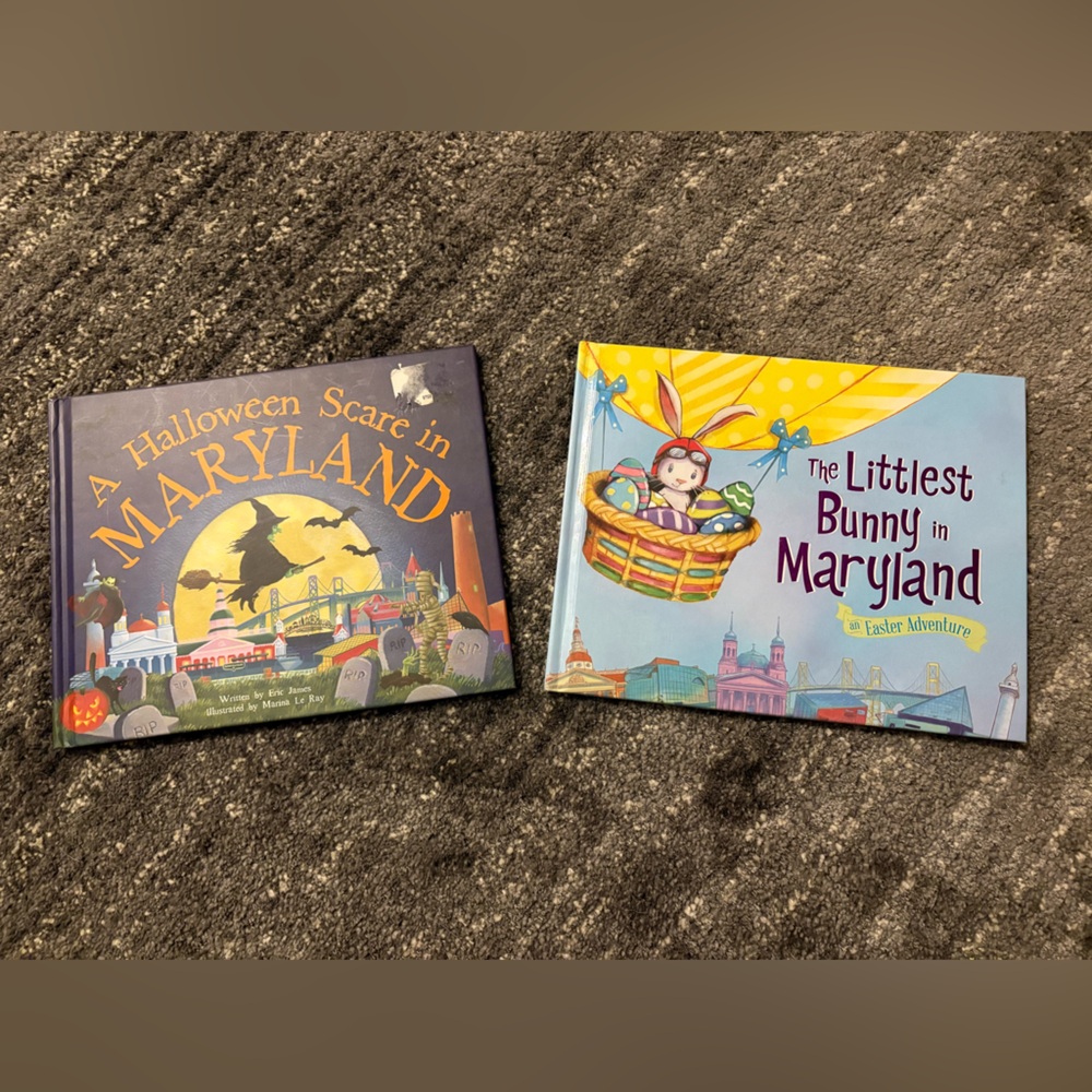 📕Maryland Children’s Storybook Set - Halloween and Easter Adventures